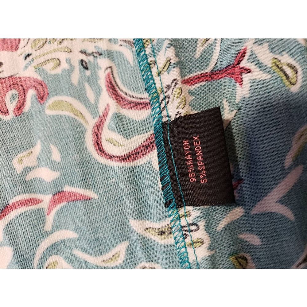 Trashy Diva 1940s Rockabilly Dress in Ruffled Feathers Print RARE Sz 16 - Picture 7 of 9